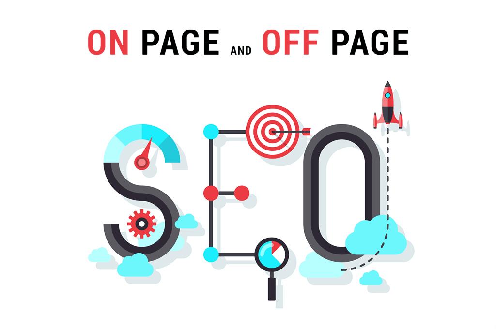 On page SEO and Off page SEO