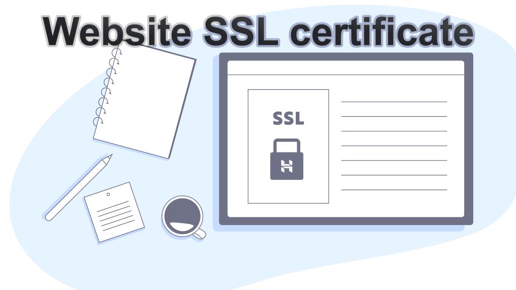 Website SSL certificate