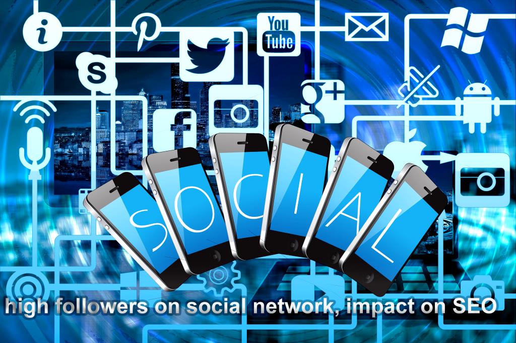 Does having high followers on social network, impact on SEO?