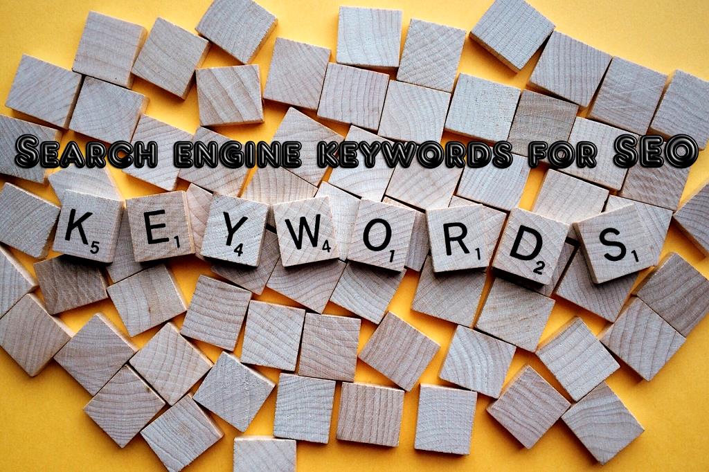 running about engine keywords for SEO Search engine keywords for SEO