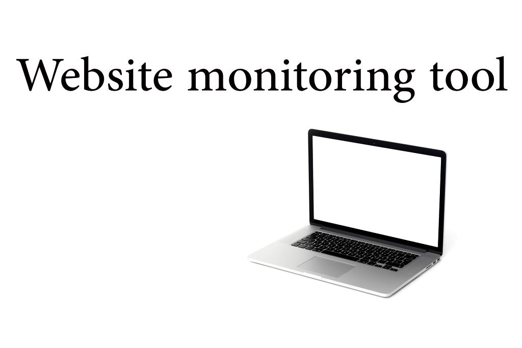Website monitoring tool