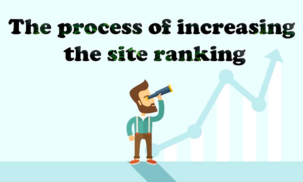 Site ranking refers to a website The process of increasing the site ranking