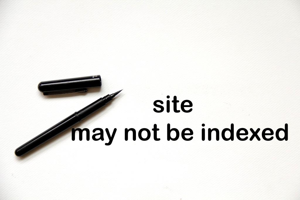 site may not be indexed