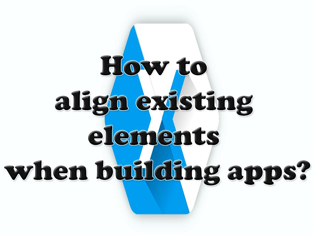 HorizontalOptions or VerticalOptions is very important in applications designed by Xamarin and should be given a lot of attention. In this case, we may want to display images or text in the design of the application elements when building