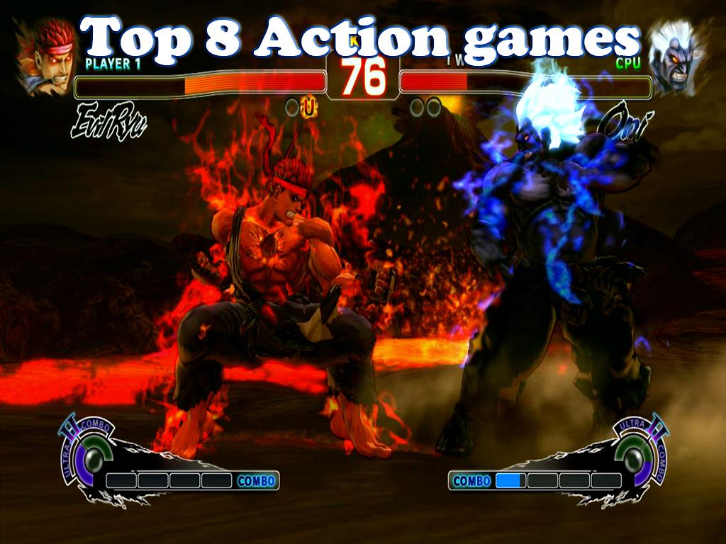 Top 8 Action games
