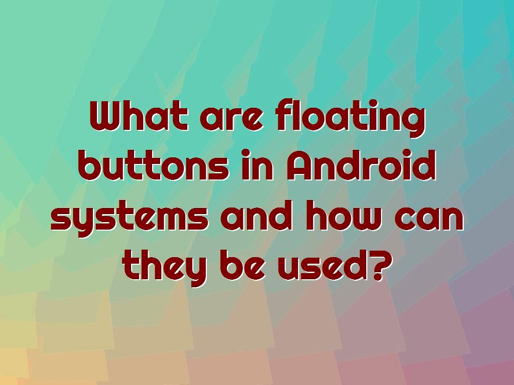 Floating Action Buttons are another component that has been introduced and can be used in Android systems. As their name suggests, the hide button is a float that is placed on the page when designing or developing an application-by-application designers and developers, and of course, it should be noted that by scrolling the page, they do not move and remain on the page. Of course, the choice of their location is the responsibility of the developers. These types of buttons are mostly used in messaging applications or their management such as Gmail. In this part of the tutorial, we want to tell you about how to create floating buttons. buttons in Android