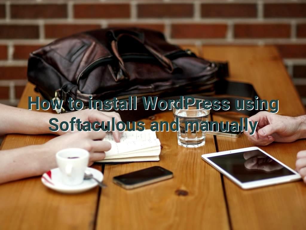 People who want to design a website definitely need to use WordPress, as a result, in this article we will discuss the way to install WordPress by using Softaculous and manually. using Softaculous and manually