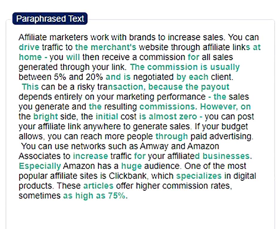 Multiple ways can be used to identify the paraphrased text used in the content. This post examines few ways to examine the paraphrased text by using different online plagiarism checking tools. Online Plagiarism Checkers Identify