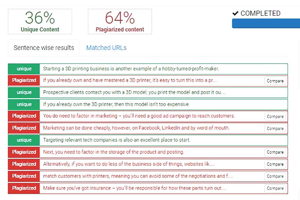 Multiple ways can be used to identify the paraphrased text used in the content. This post examines few ways to examine the paraphrased text by using different online plagiarism checking tools. Online Plagiarism Checkers Identify