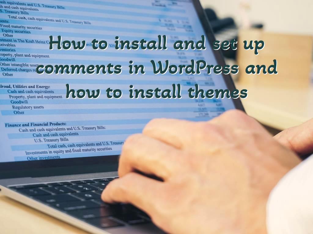 WordPress provides many features for its users, among which we can mention the opportunity of expressing opinions and using themes, which we are going to examine these topics. set up comments in