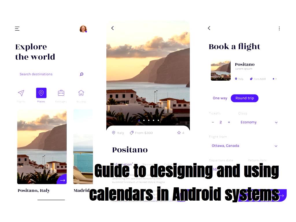 As you know, phones have now become the most used objects that users use, which is why mobile phones should have more features. For example, in addition to other features available in phones for everyday use of users, the calendar is also one of the most used options that phones should have. In this part of the tutorial, we want to talk about how to create a calendar on Android , how to return to the previous page in the application and the list view. Guide to designing and using