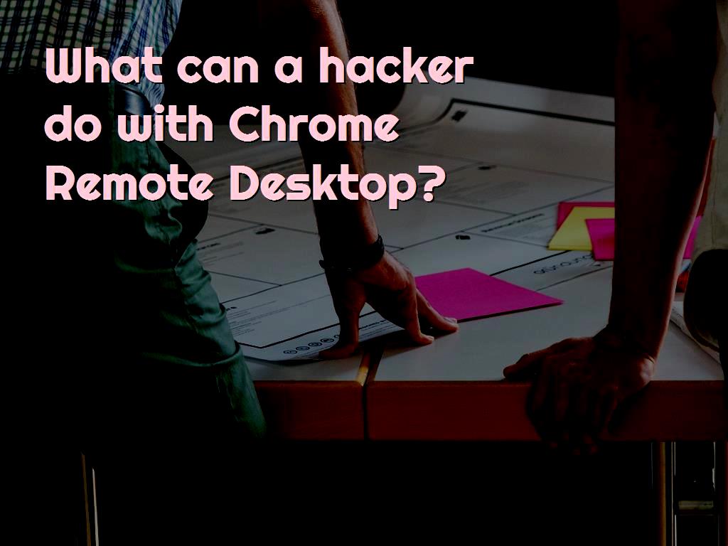 In some cases, you may want to log in to others through your system and check them out and access other people Chrome Remote Desktop