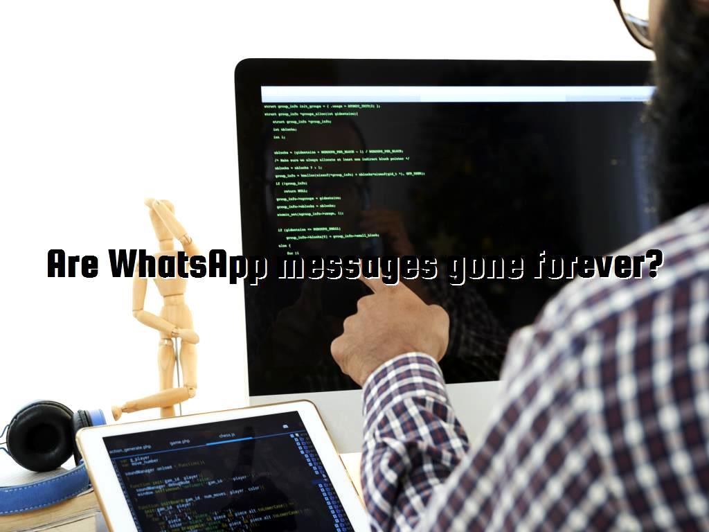 One of the most popular social networks among users is WhatsApp, one of the reasons why it is popular is that it allows its users to delete their messages. WhatsApp messages gone forever