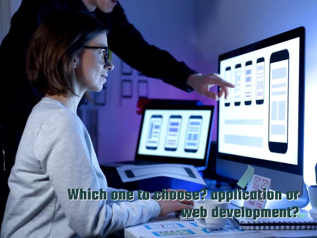 To choose one of the web programming or app programming, we must say that both have advantages and disadvantages. To choose one of them, we must examine the interests and skills. application or web development