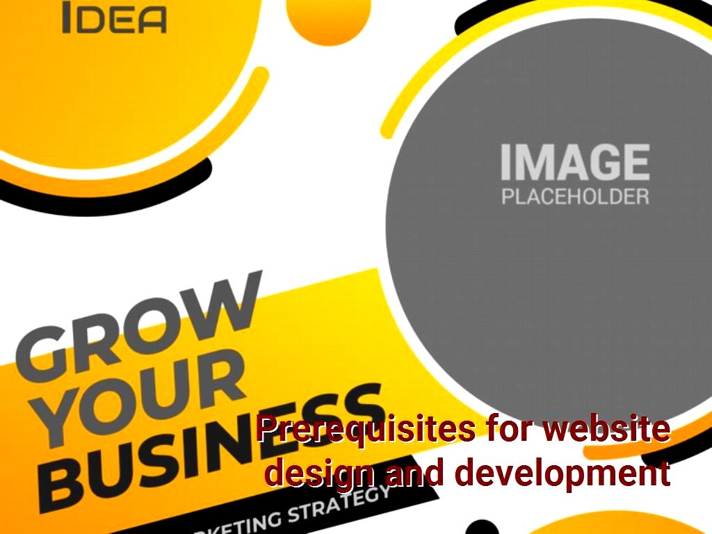 Before we start designing a website, we need to review the training and skills required so that we can learn the training and skills and design and develop our personal website. Prerequisites for website design