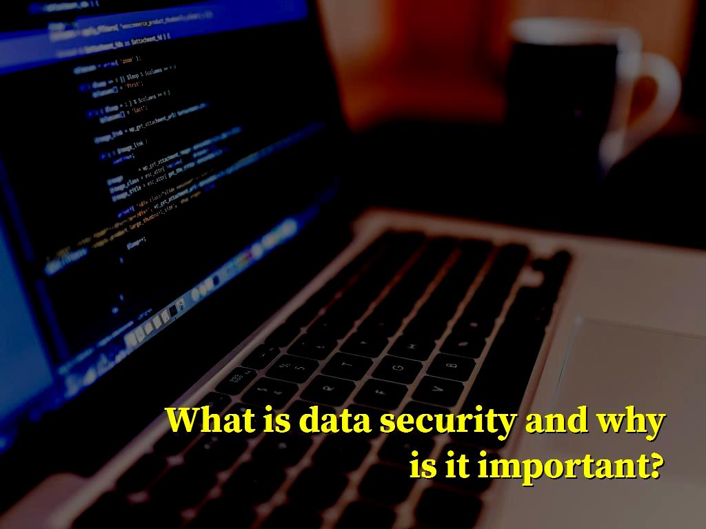 What is data security and why is it important?
