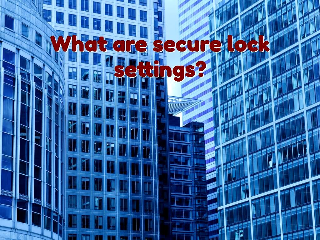 If you want to know about security lock and its settings, you can read this article about security lock and settings related to phones with Android operating system. secure lock settings