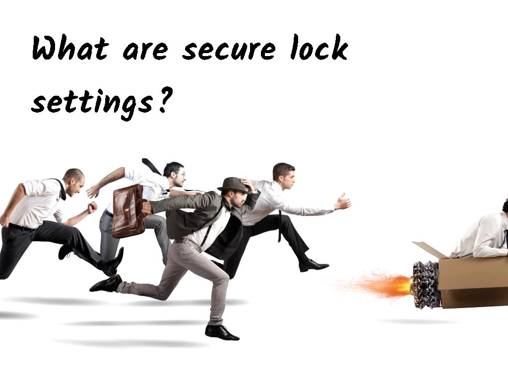 If you want to know about security lock and its settings, you can read this article about security lock and settings related to phones with Android operating system. secure lock settings