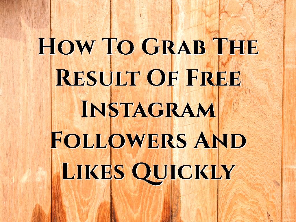 However, by following some simple and basic steps you can gradually have the result of free Instagram followers and likes on your profile. if you have an account on Instagram and meaning to bring Instagram followers and likes then you need to practice some steps every day. Result Of Free Instagram Followers