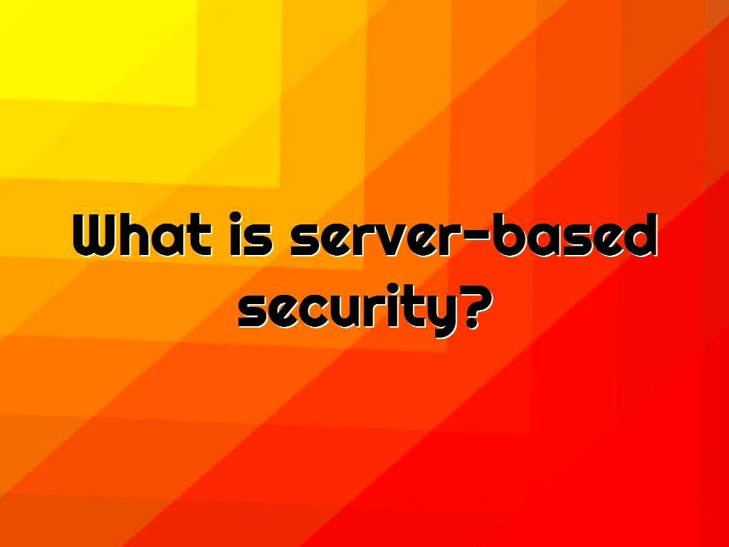 There are many attacks on different servers daily Server Security Highlights