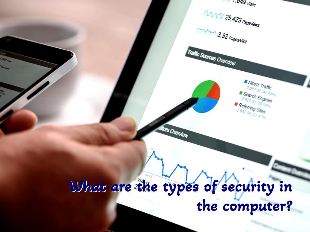What are the types of security in the computer?