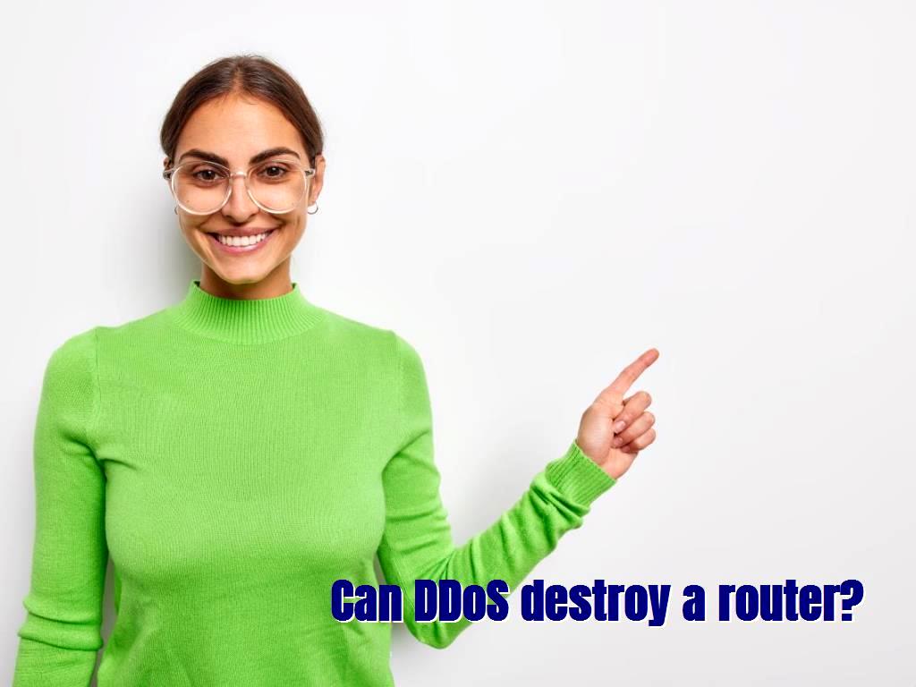 Can DDoS destroy router?