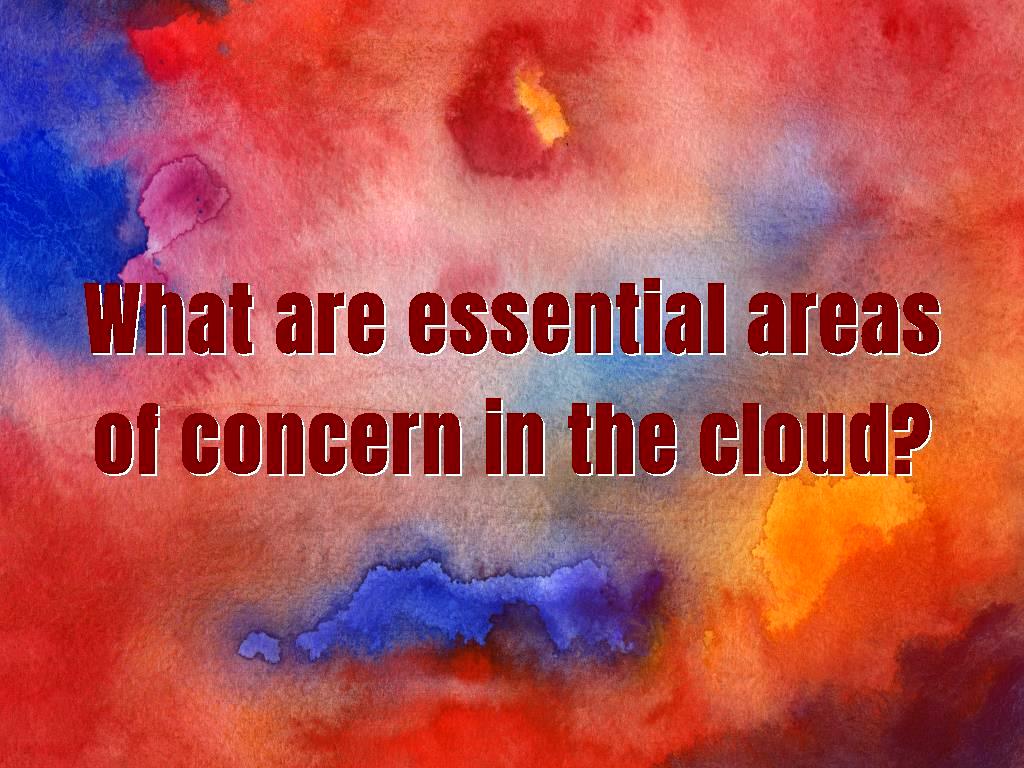 Although it isn Security worries