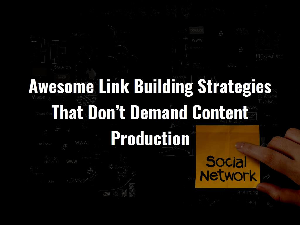 Awesome Link Building Awesome Link Building Strategies
