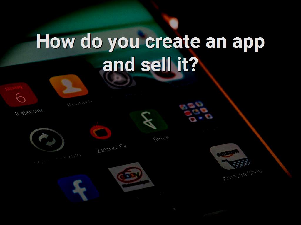 create the application build the app