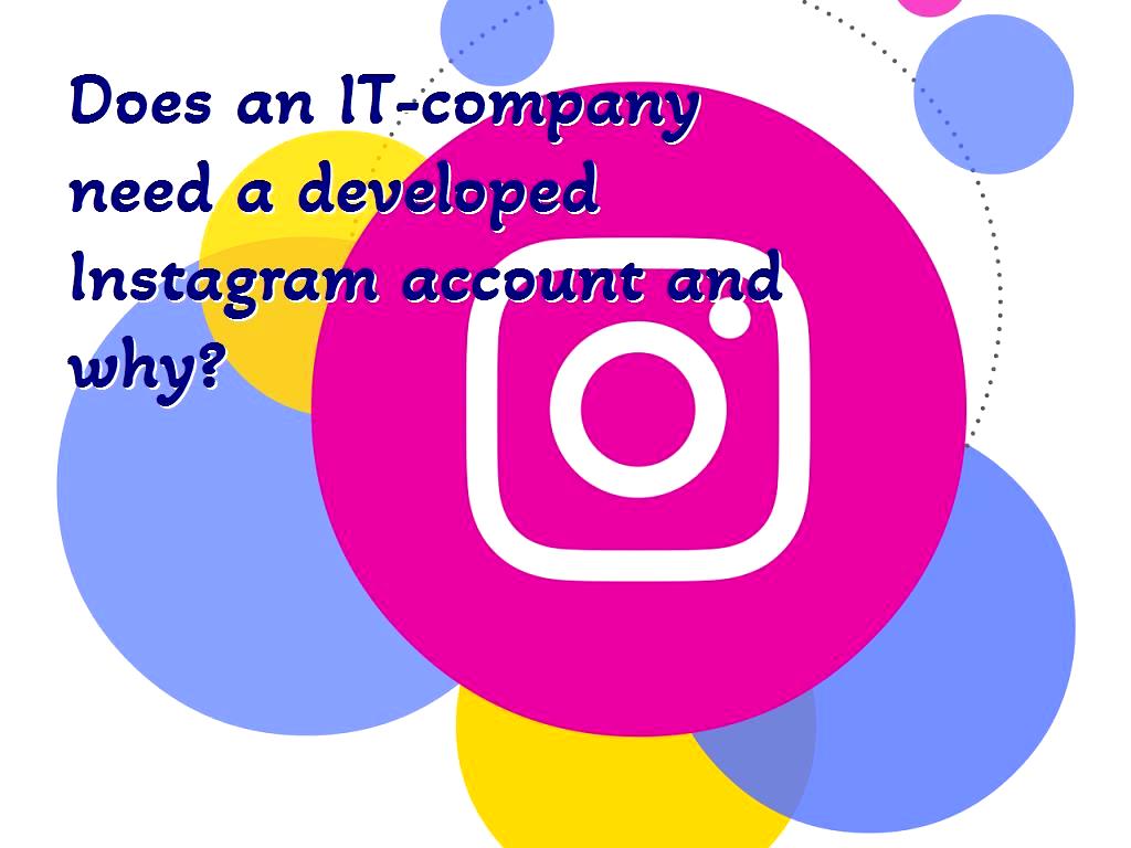 Instagram account developed Instagram account