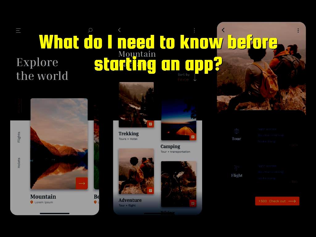 application create application design