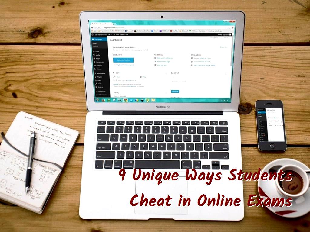 Students Cheat in Online Exams Cheat in Online Exams