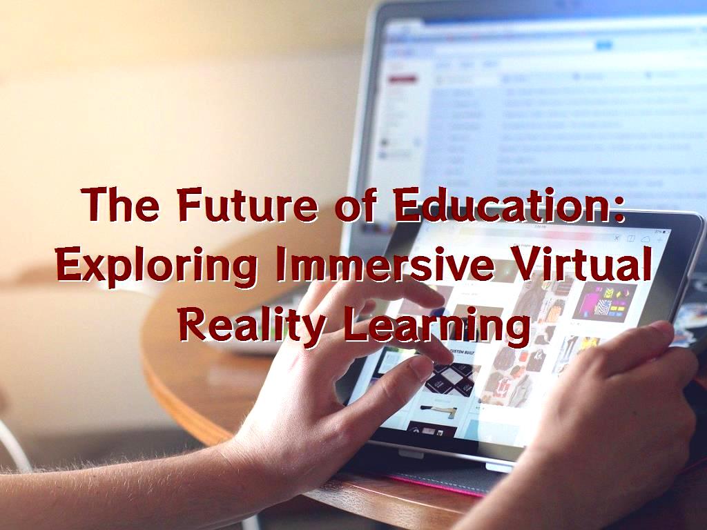 The future of education is looking increasingly virtual. With more investment and research, IVR will likely become more accessible and diverse in its applications IVR in Education