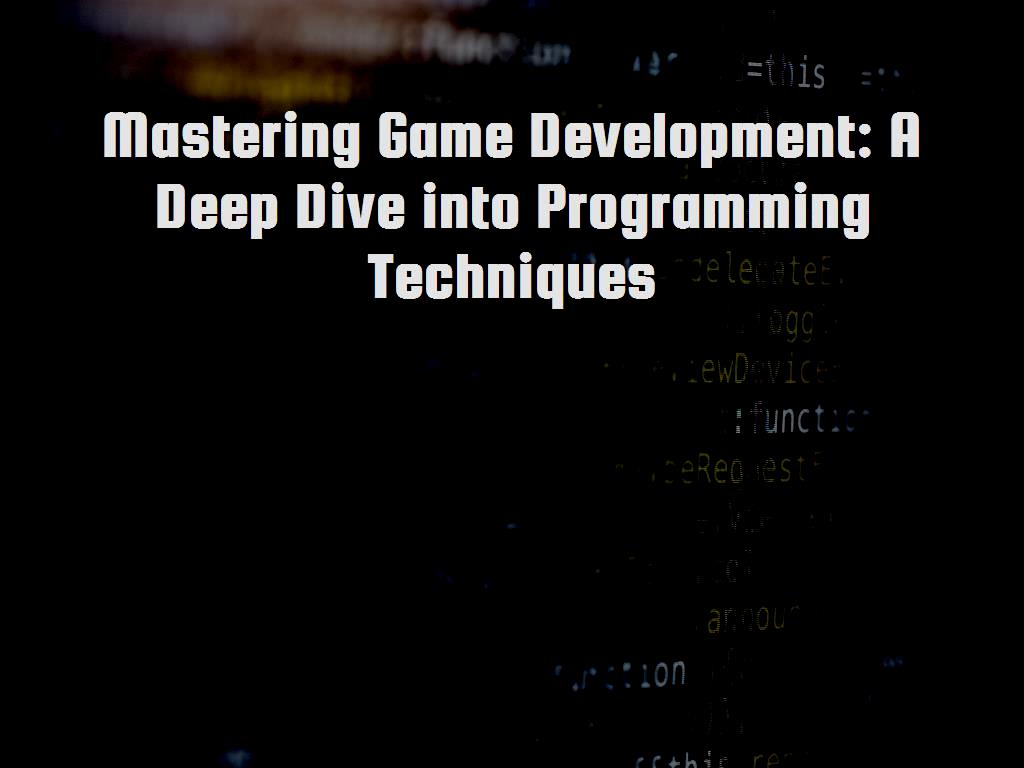 Physics in games makes the virtual world behave in a believable way. Simulating gravity, forces, and object interactions can enhance the realism of your game and create immersive gameplay. There are several key areas in game physics programming Game Physics and Simulations