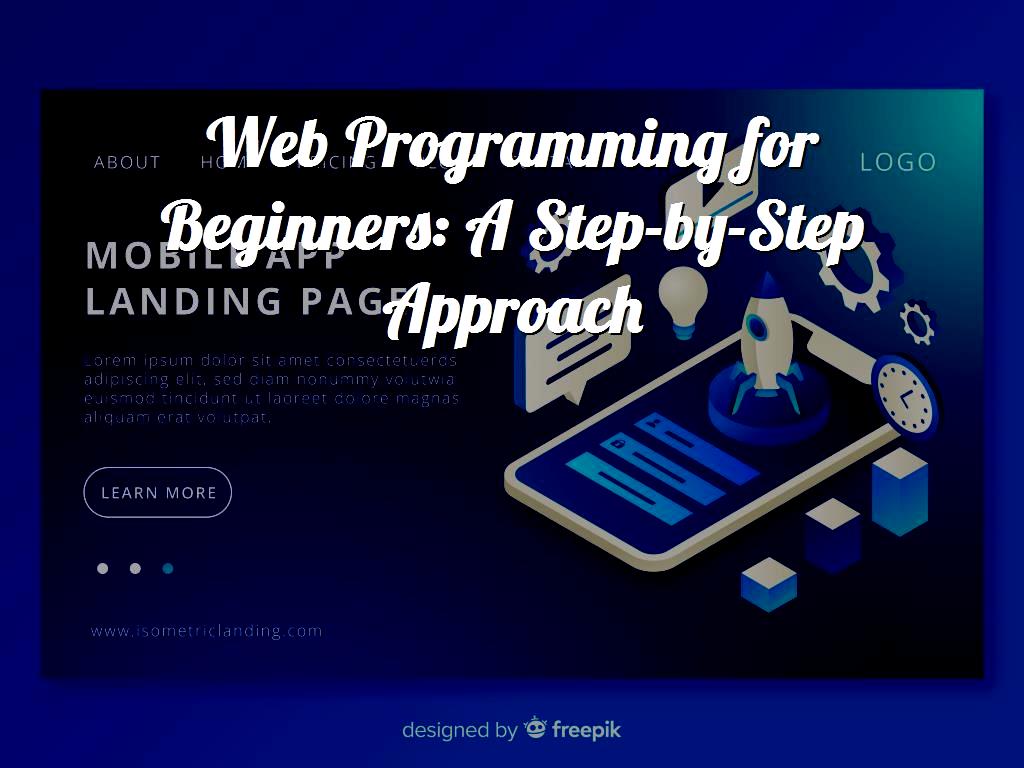 Before diving into coding, it Web Development